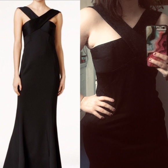 Calvin Klein Dresses & Skirts - NWOT Calvin Klein formal prom gown scuba ponte XL